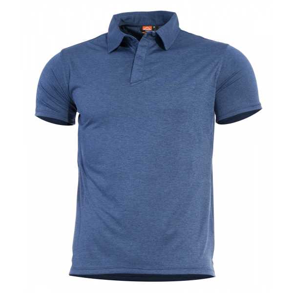 Pentagon Notus schnell trockendes Polo Shirt indigo blau