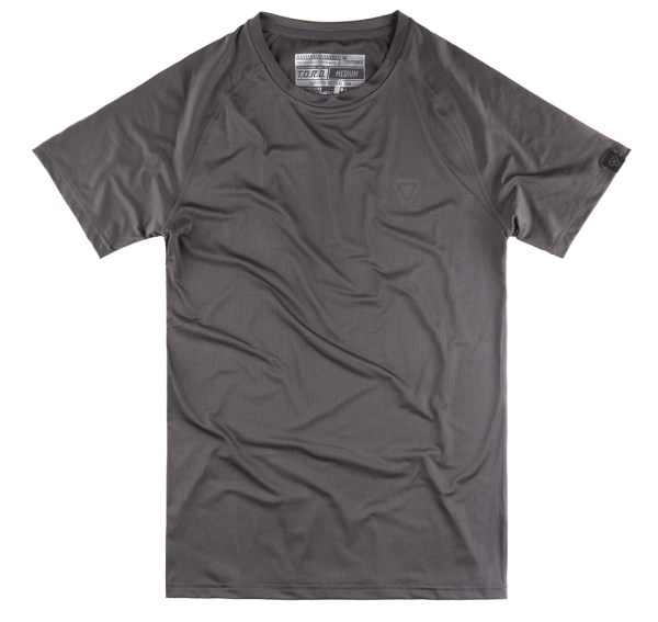 T.O.R.D. Covert Athletic Fit Performance Tee wolf grey